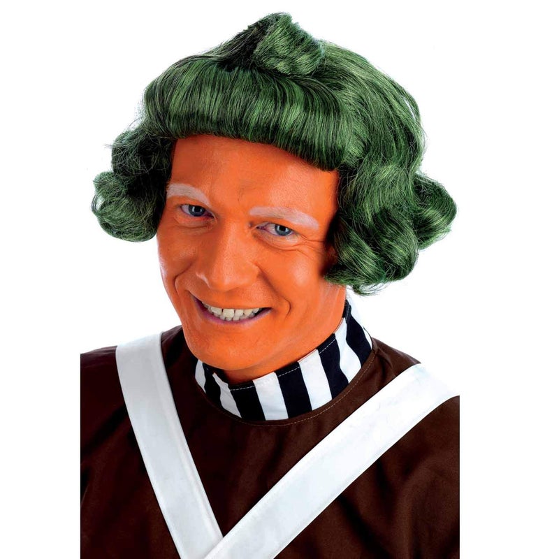 fun shack Chocolate Factory Worker Wig Adults, Chocolate Factory Costume Wig for Men and Women - Image 1